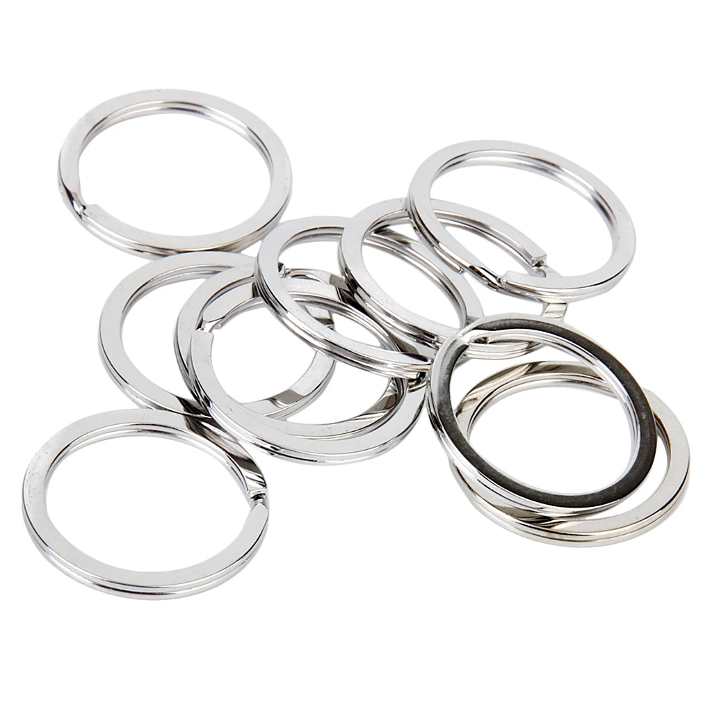 Metal Split Rings Connector Jewelry Making Jump Rings, 100 Pieces