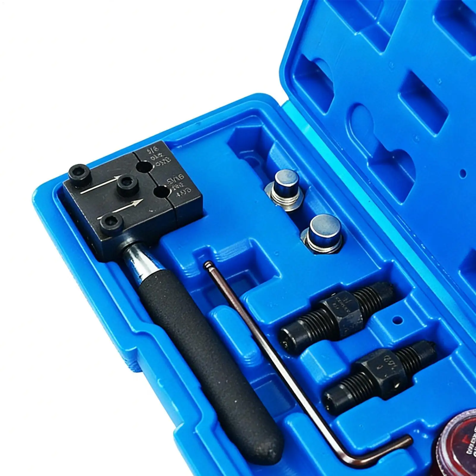 

Профессиональный набор инструментов для гидравлической обжимки тормозных шлангов (двойной флейринг) для автомобилей и грузовиков