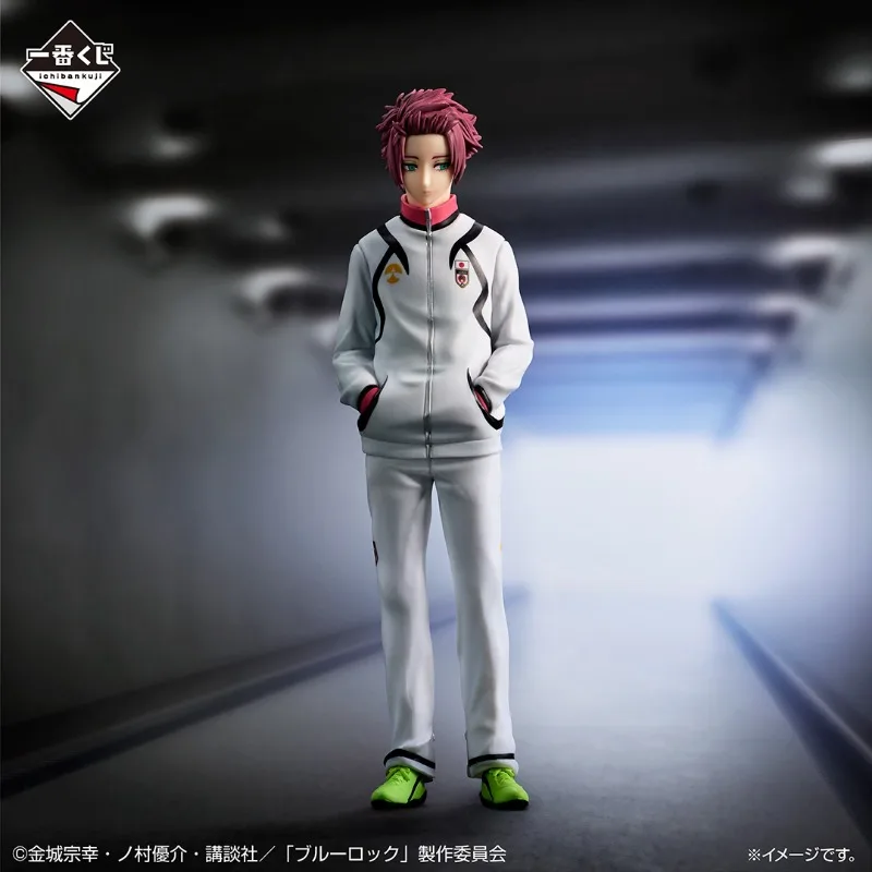 Origina l BANDAI Ichiban Kuji B-E-CK entscheidende Schlacht Ryuusei Shidou Rin Itoshi Itoshi Sae Figur Anime Aktion Modell Spielzeug Technik ft