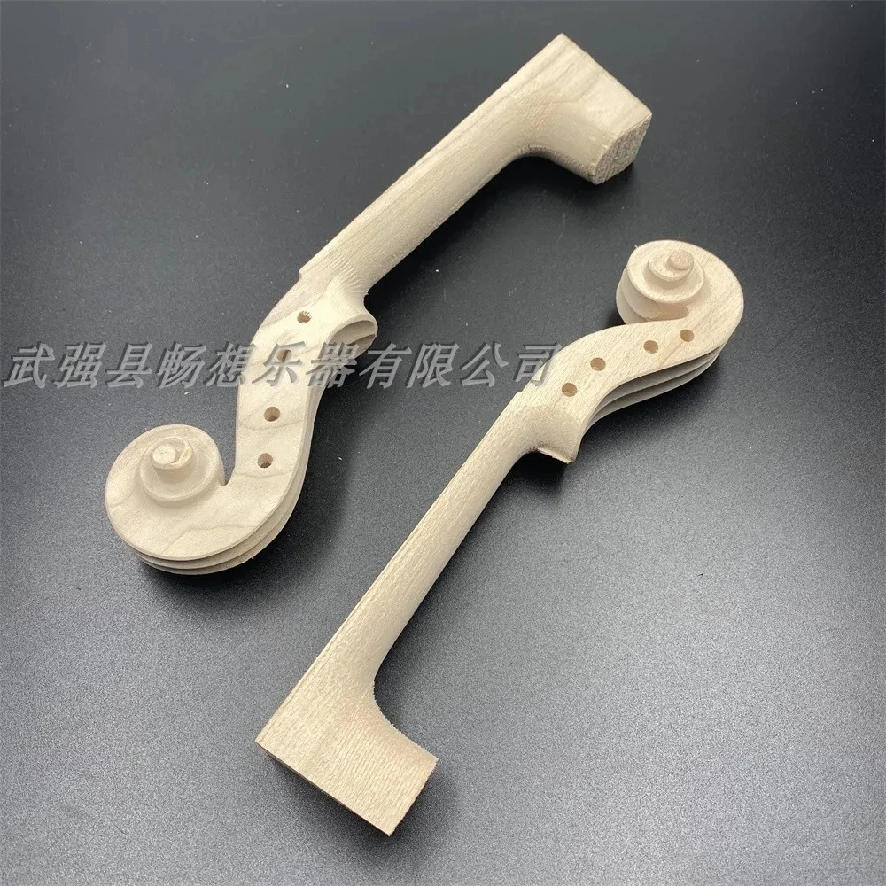 

10pcs hand carved Student 4/4 full size Maple White Violin Neck high quality