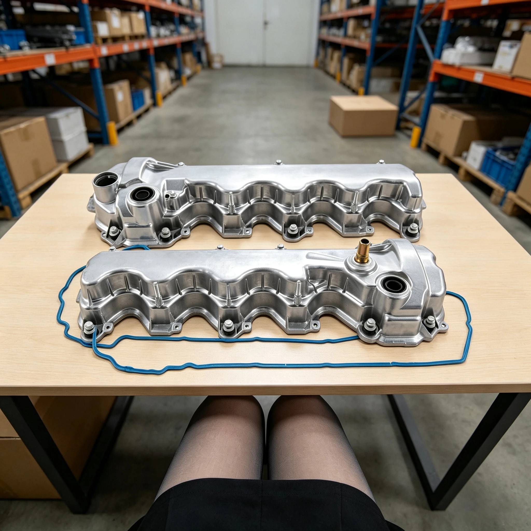 Aluminum Engine Valve Cover 9L1Z-6582-C 9L1Z-6582-D For Ford F150 F250 F350 Expedition Explorer Mustang Lincoln Navigator