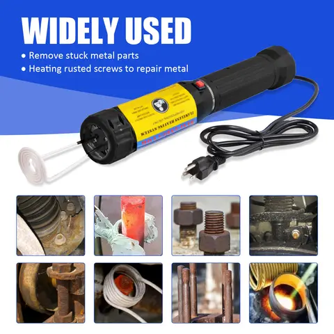 Magnetisk induktionsvärmare, handhållet skruvborttagningsverktyg, precisionsinduktiv värmare för bultar och rostiga skruvar 6 best sales induktionsvärmare - №5