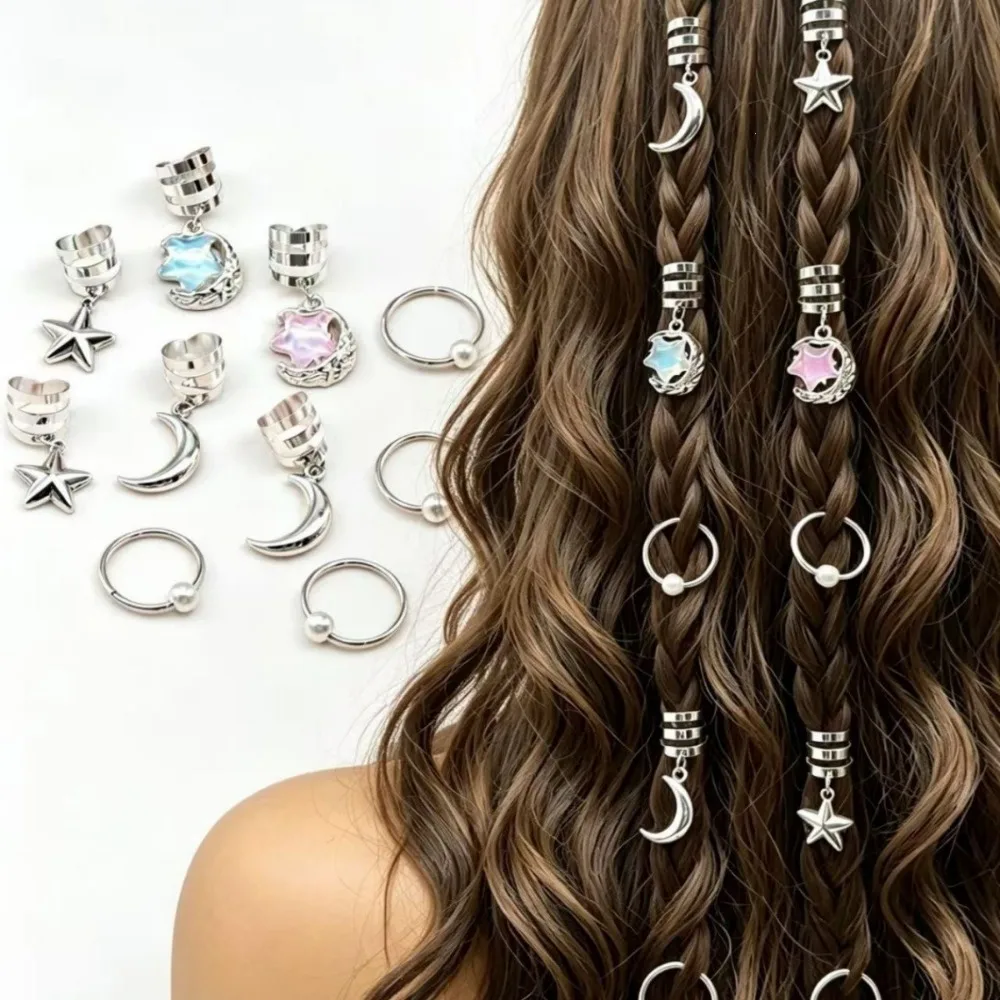10-pecas-de-aneis-de-cabelo-prateados-com-estrela-e-lua-com-pingente-decorativo-fofo-para-cabelo-e-rabo-de-cavalo-feminino-com-perolas-de-estrela-e-lua-rosa-e-azul
