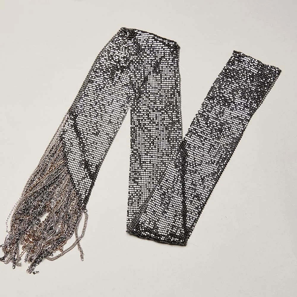 

LESHORE Simple Fashion Tassel Long Necklace Vintage Metal Waist Chain Jewelry Gift Free Shipping