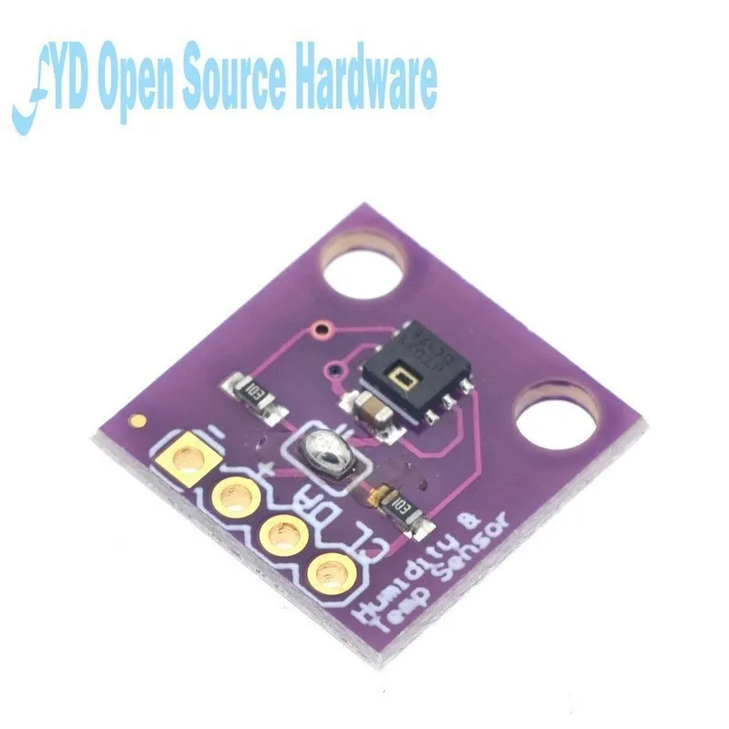 Temperature Humidity Sensor GY-213V-HTU21D HTU21D I2C Replace SHT21 SI7021 HDC1080 Module