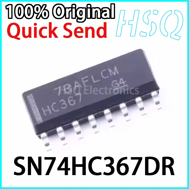 10PCS Original SN74HC367DR Screen Printed HC367 Buffer/driver Chip SOP16 in Stock