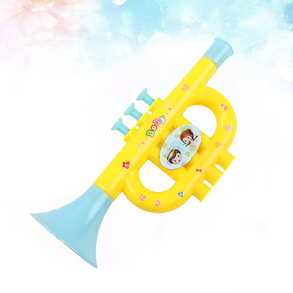 3 Pcs Educational Music Toys Children Simulated Musical Instruments Horn Trumpet Puzzle