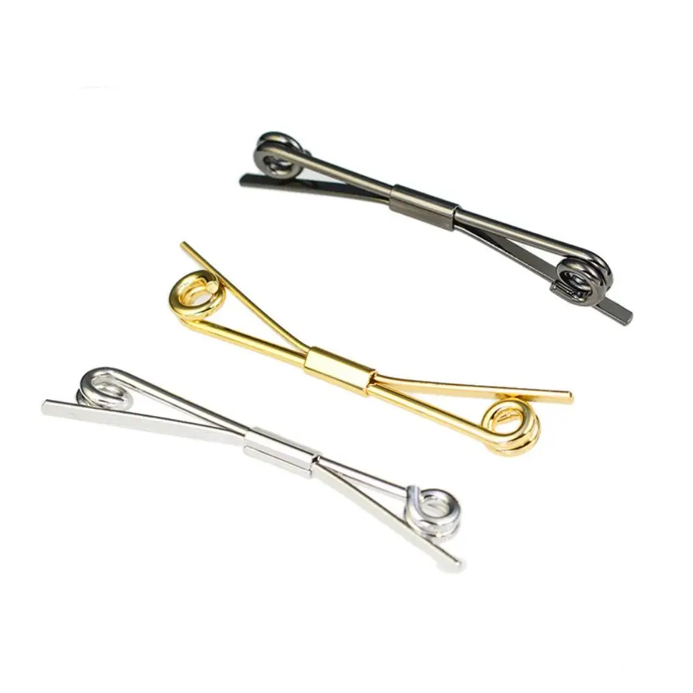 إكسسوارات قميص بدلة للرجال بلون ذهبي ، دبابيس ياقة ربطة عنق ، دبابيس بار فضة ، هدية عيد الحب ، جديدة