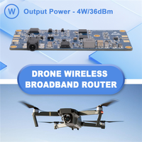 AM-New 2.4Ghz 4W Signal Booster Antenna Range Extender With Accessories For DJI Drones Mavic FPV DJI RC Drones Yuneec UAV