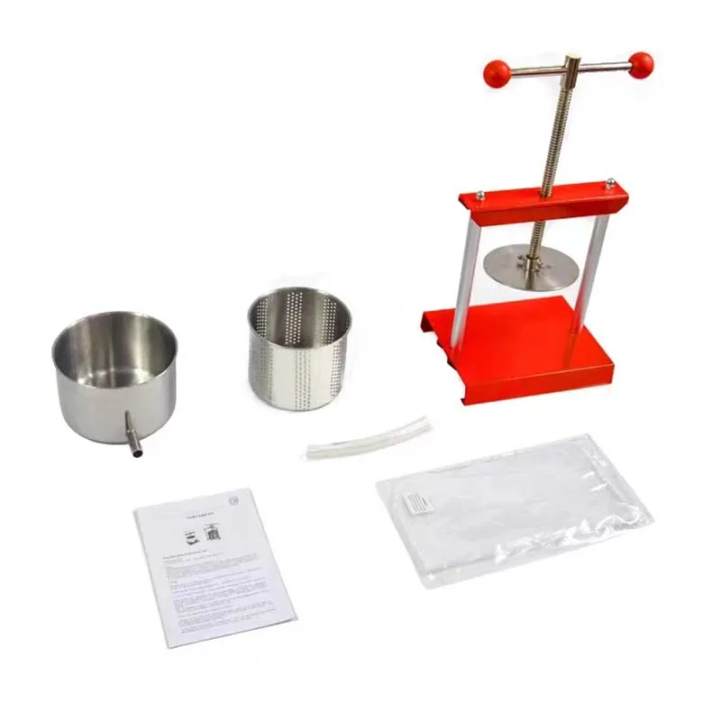 Grape pressing Extractor 2/3L Stainless Steel Household Manual Squeezer Fruit Grape Wine making Pressing Kitchen Machine