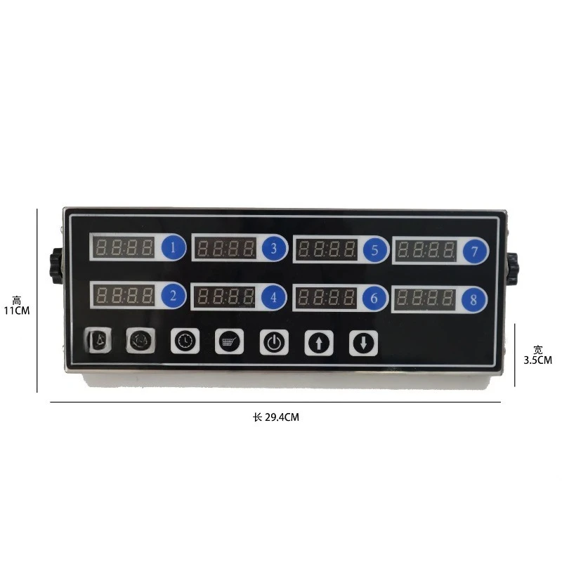 Multi-Channel Stainless Steel Reminder Long Life Commercial Kitchen Timer