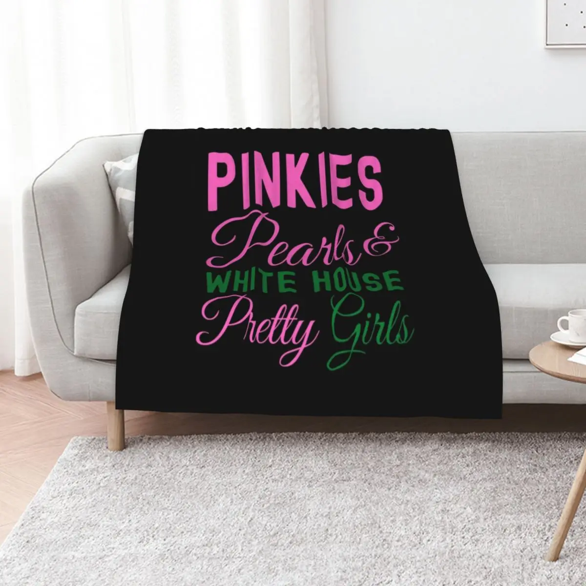 Pinkies Pearls White House Pretty Girls Kamala Harris Aka Throw Blanket decorative Thin Sleeping Bag Multi-Purpose Soft Blankets
