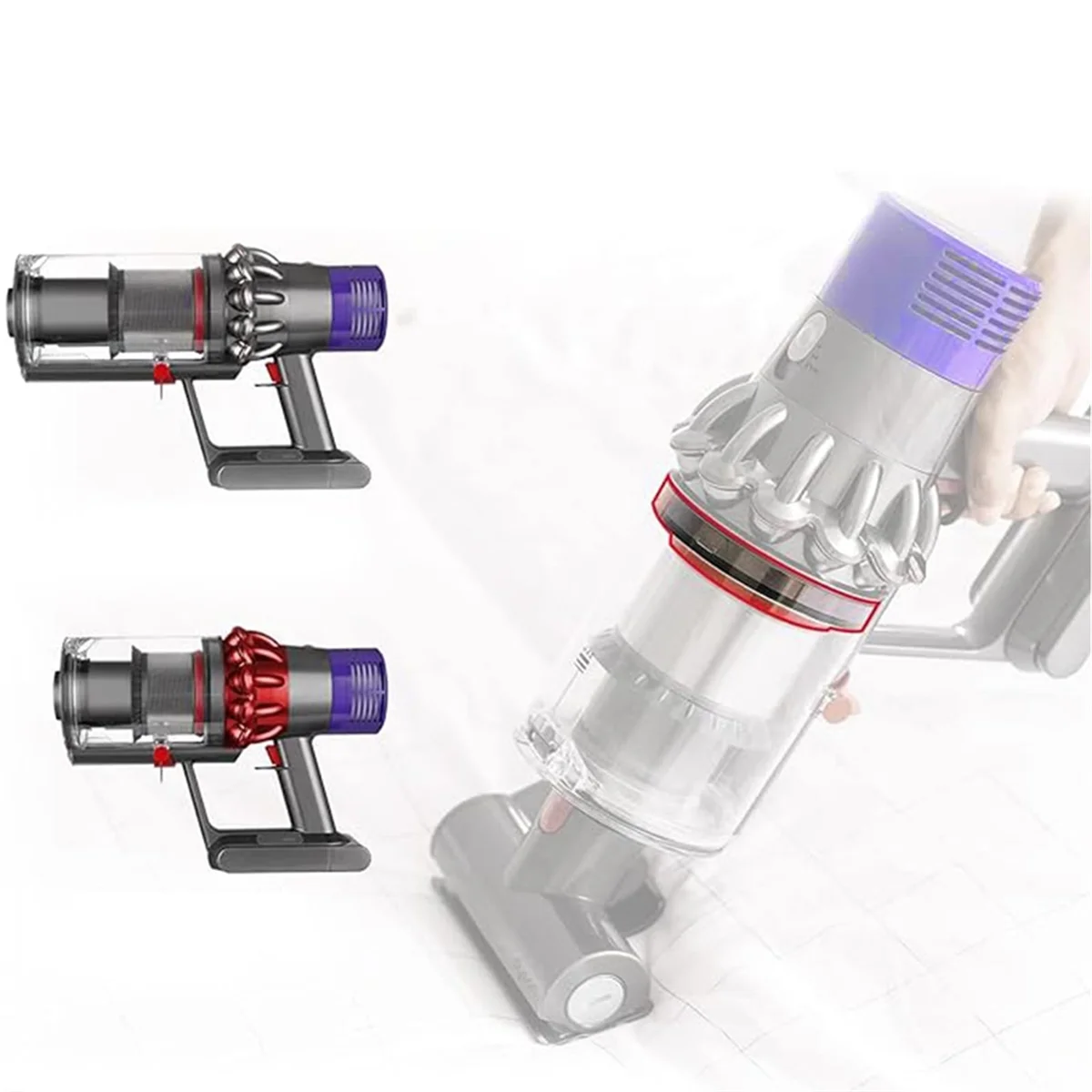 먼지통 상단 고정 씰링 링, 다이슨 더트 컵 교체, V10 SV12 와 호환 가능