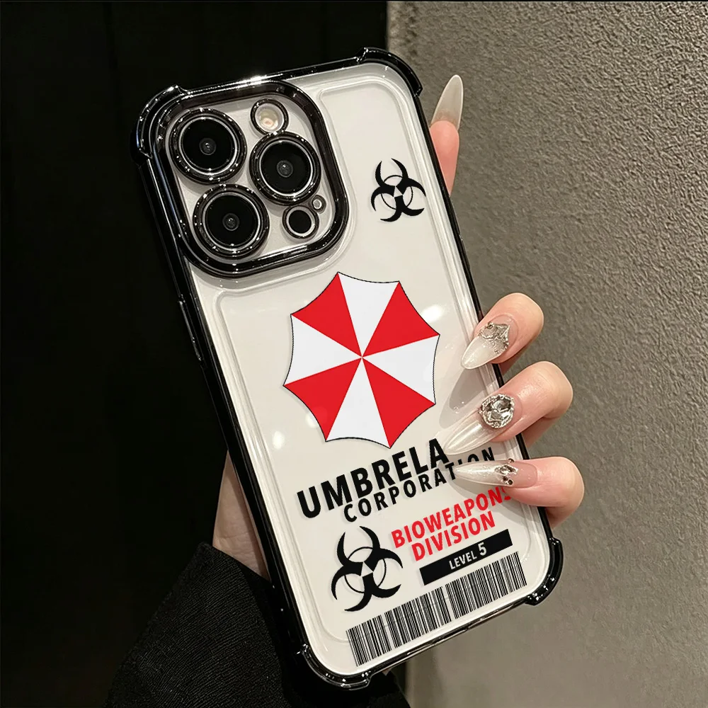 Горячая новинка: Чехол для телефона Resident Evil с защитой от падений и воздушной подушкой для Samsung S26 S25 S24 S23 S22 S21 S20 FE Note20 Edge Plus Ultra 4G 5G