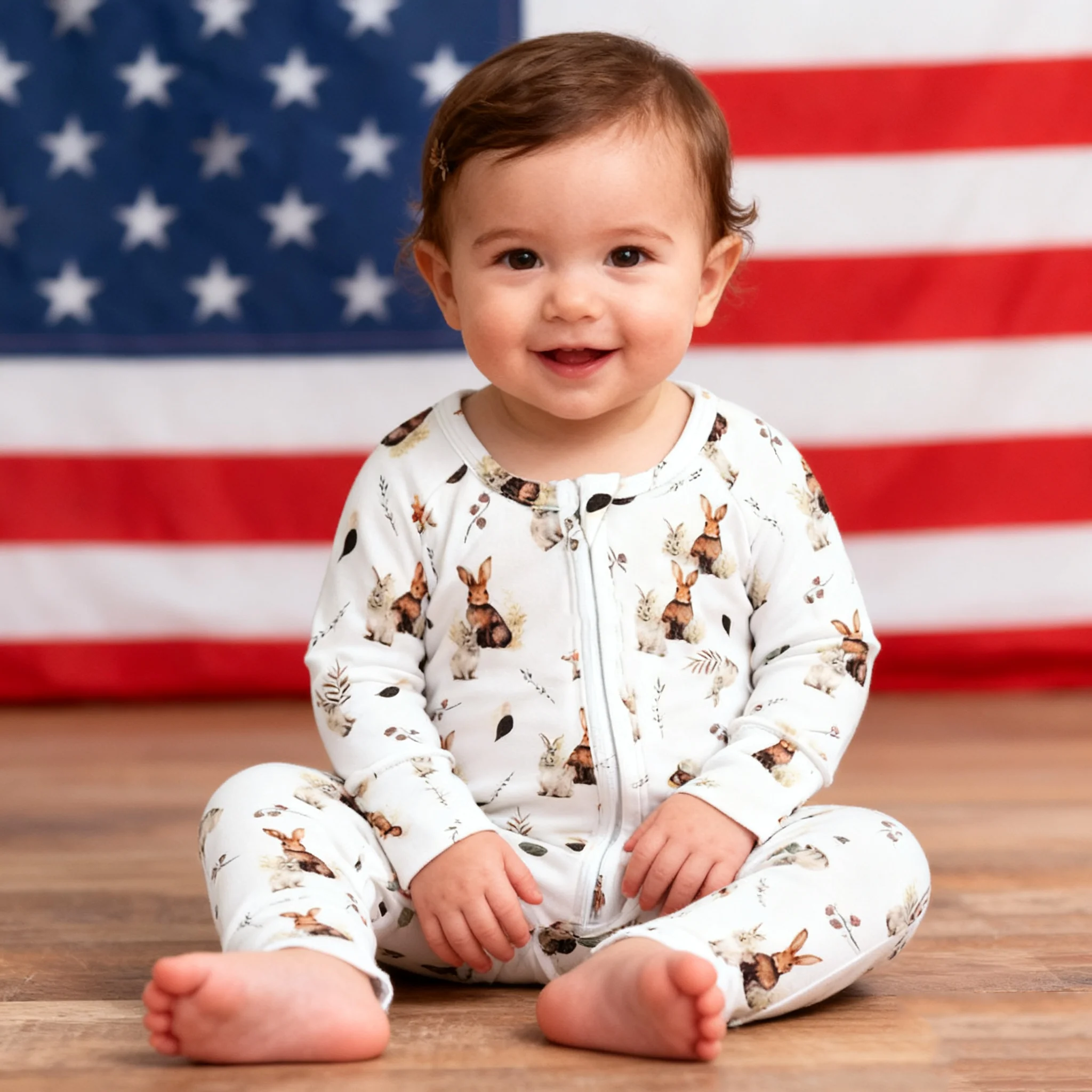 Ultra-Weicher Bambusfaser-Baby-Strampler |   Umweltfreundliche Hypoallergene Unisex Schlaf- und Freizeitkleidung |   0-24 Monate