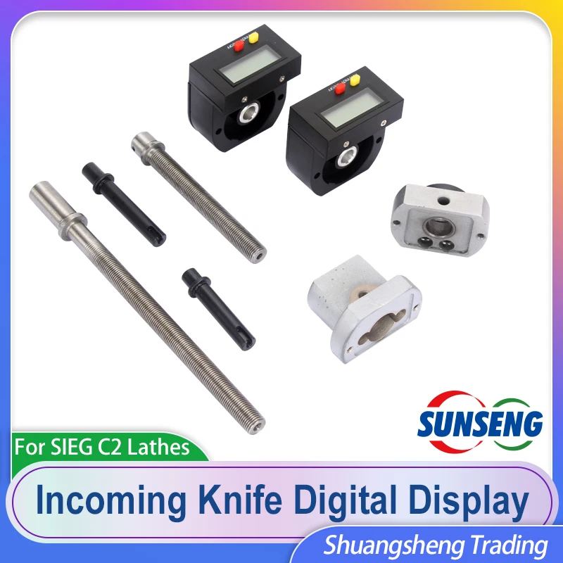 DRCD Kit/Incoming knife digital display/digitally visible table/S/N:10292 suitable for SIEG C2/SC2/C3/0618 JET BD-6