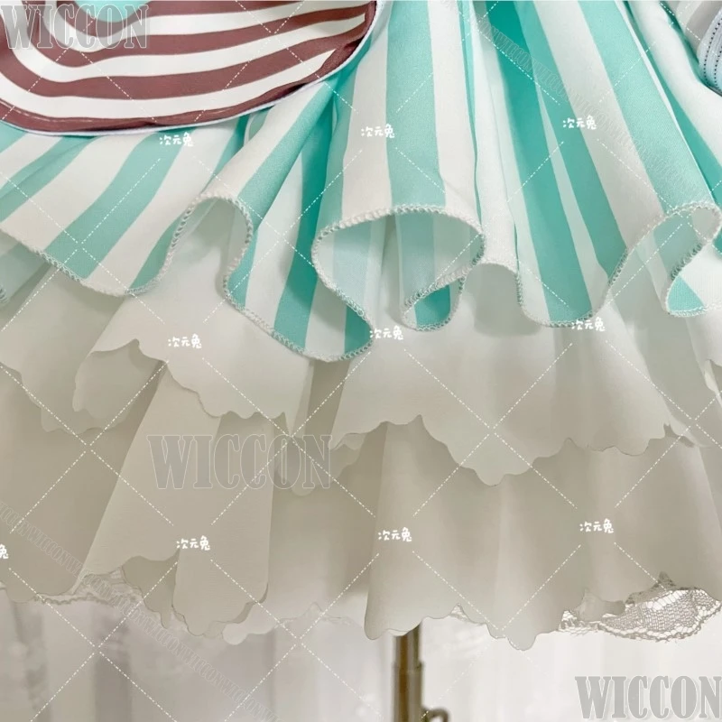 بطاقة الآسر ساكورا Ciyuan أرنب النعناع الشوكولاته تأثيري حلي أنيمي الزي عالية الجودة الأخضر لوليتا Kawaii Jirai Kei هالوين #4