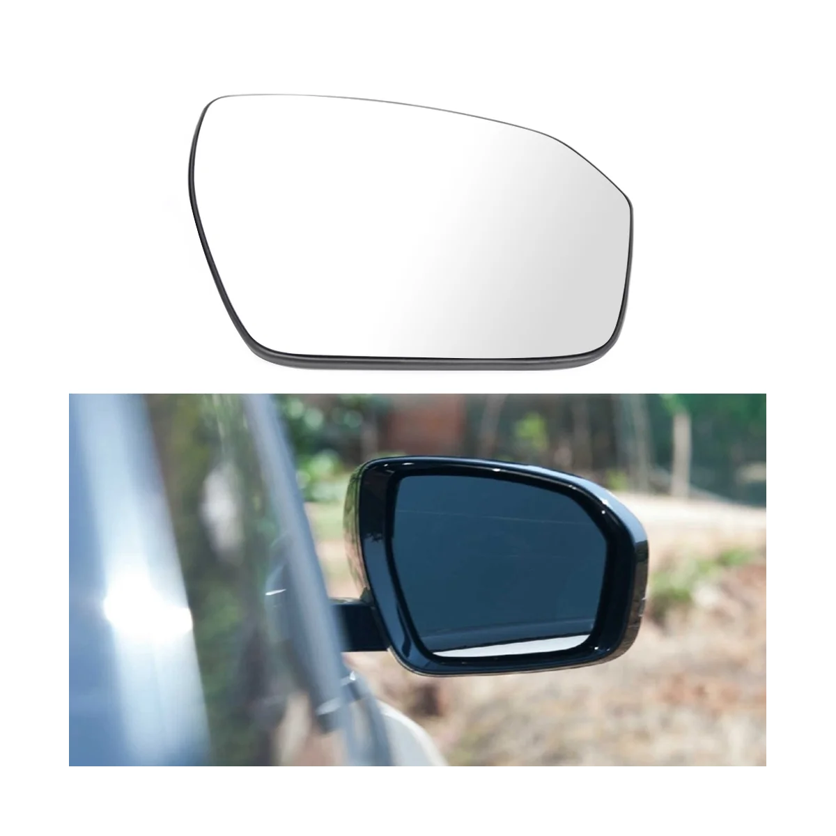 Door Mirror Glass Heated LR025209 LR025225 Fit for Land Rover Range Rover Evoque