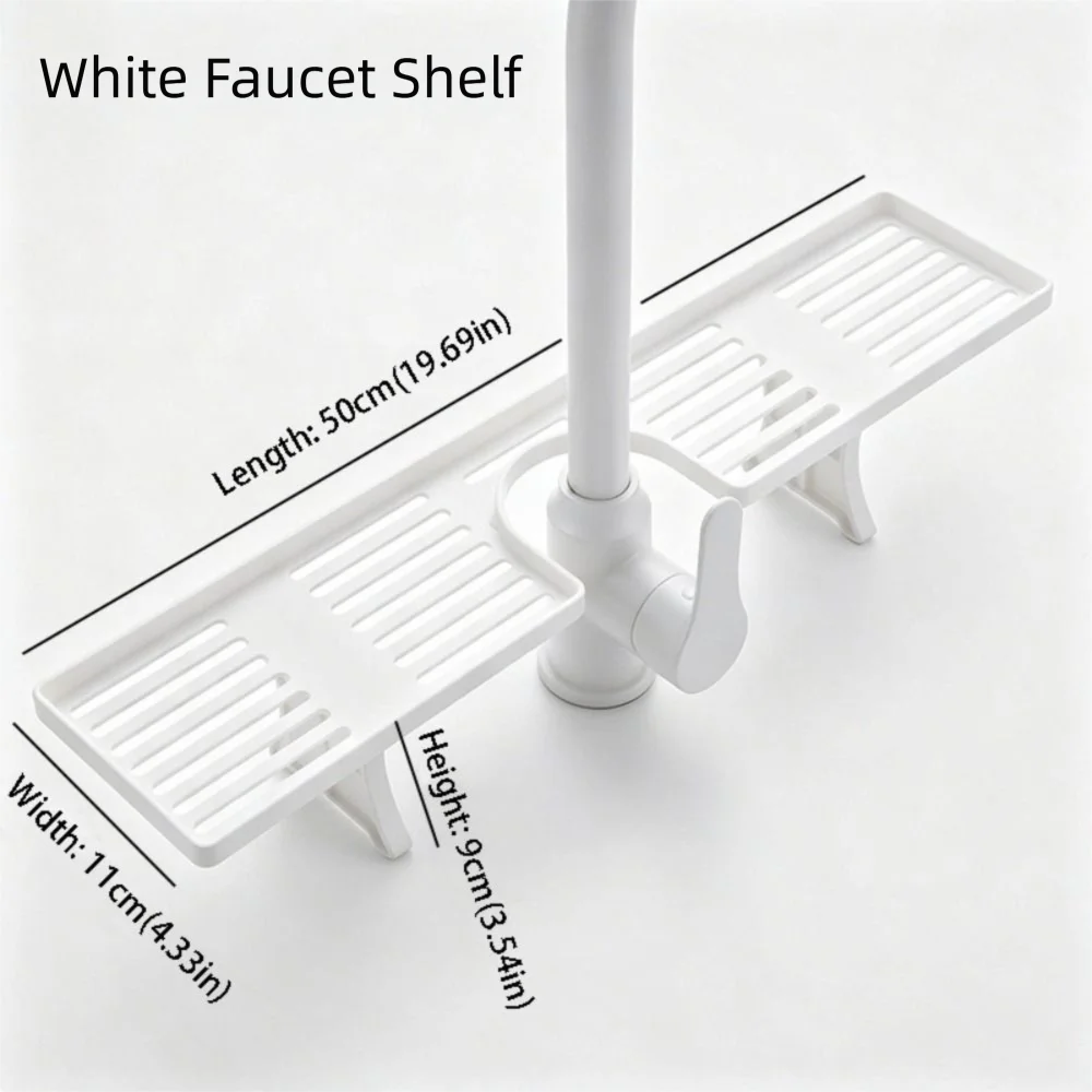Fashion Universal Bathroom Storage Rack Mesh Non-punching Kitchen Drainage Holder Water Drainage Sink Shelf Box Household