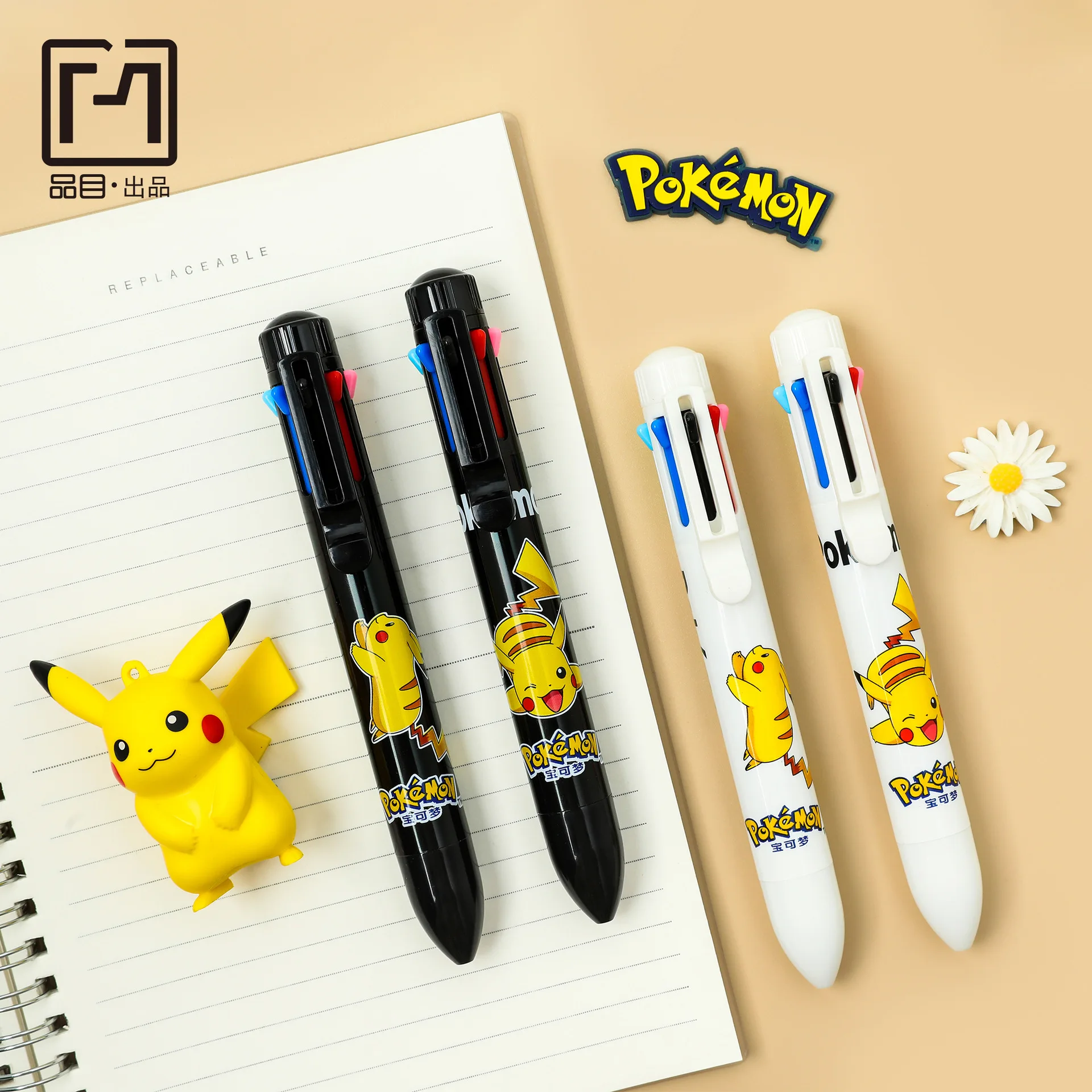 Pokemon Pikachu Anime Cartoon Kawaii Gel Pen 0.7Mm Cute Stationary Supplies Office Accessories Pen Childern School Supplies Gift