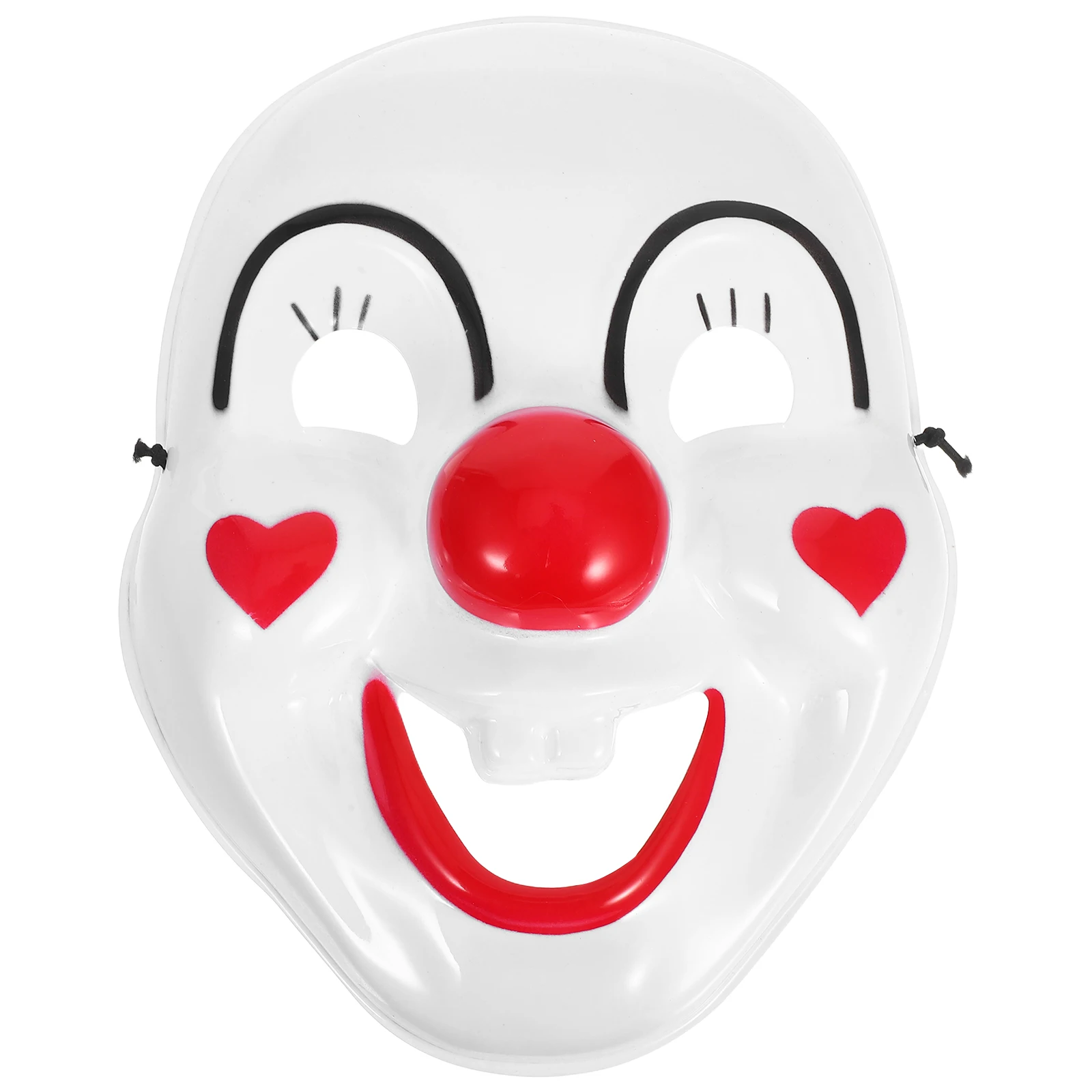 

Party Clown Mask Costume Accessories Aldult Adult Halloween Plastic Cosplay Prop