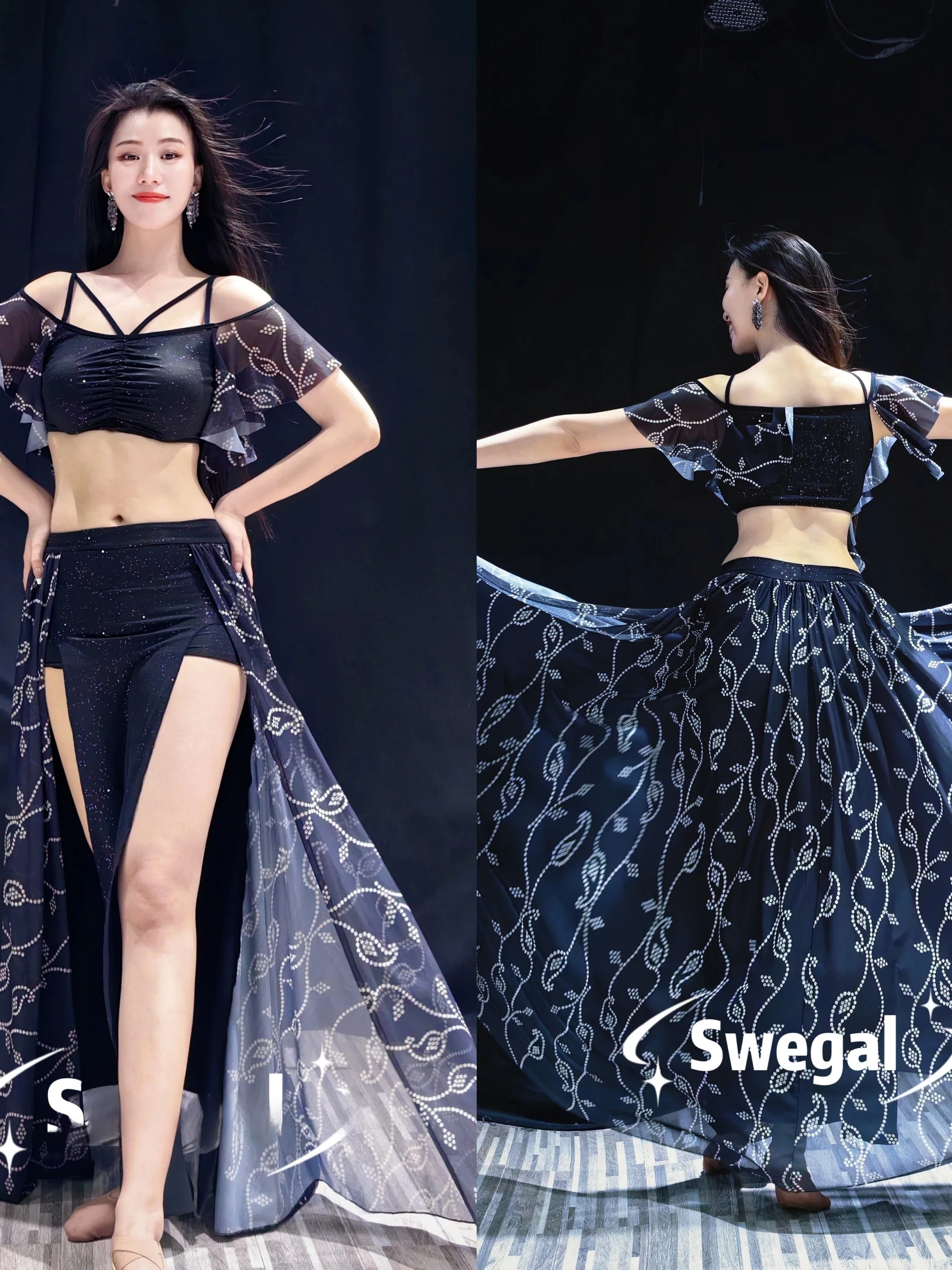 master's-edition-belly-dance-practice-suit-silver-milk-silk-mesh-skirt-set-stage-performance-costume-female-fitness-yoga-health