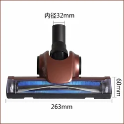 Vacuum Cleaner Head for All 32mm Inner Diameter European Version Vacuum Cleaner Brush for Philips Electrolux LG Haier Samsung