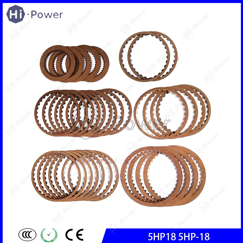 

5HP18 5HP-18 Диск сцепления коробки передач Фрикционный диск для BMW 1991-UP Коробка передач ZF5HP18 Комплект дисков сцепления