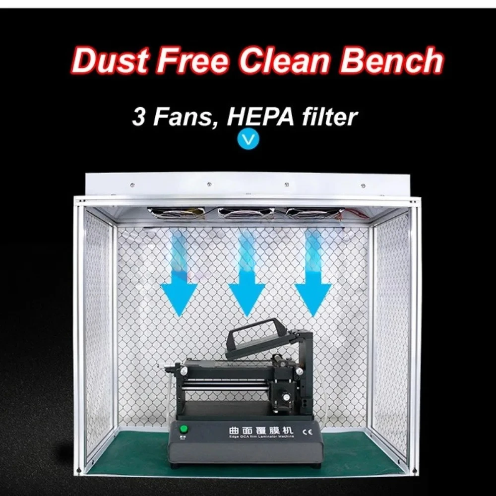 Cellphone Repair Workbench Vertical Air Flow Clean Bench Dust Free Room Workshop