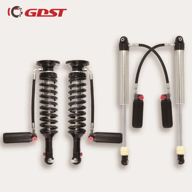 GDST Adjustable Coilover Shock 4x4 Suspension Nitrogen Gas Shock Absorber For Ford F150 Standard Car Suspension Parts 1 Set