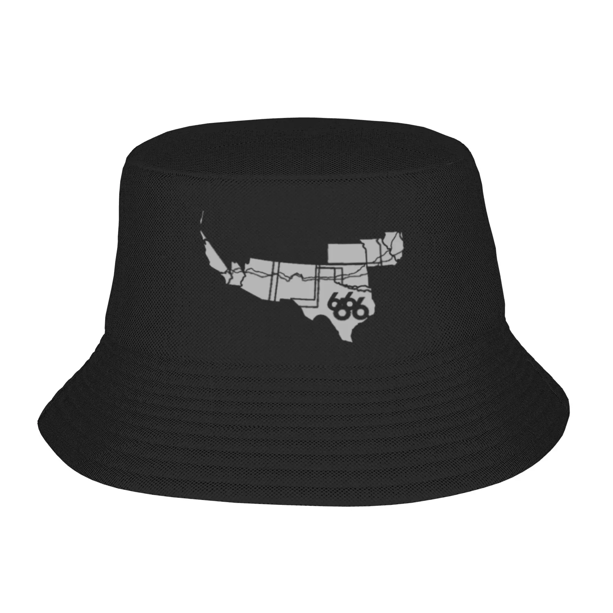 Girls Cute Bucket Hat Routes 66 100th Anniversary The Mother Road  Merchandise Bob Hats For Beach Headwear Lightweight