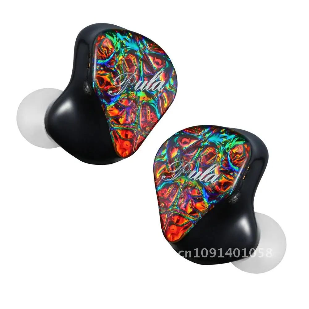 PULA PA02 1DD+4BA Hybrid Technology 10 Drivers In Ear Earphones Hifi IEM Earbuds Monitoring Headphone with Balanced Plug Cable