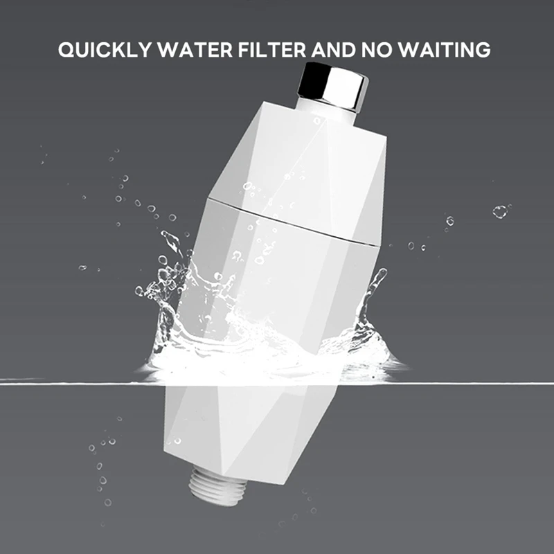 Cabezal de ducha de lluvia perfumado ABWR, prefiltro, eliminación de cloro, suavizante de agua, accesorios de baño