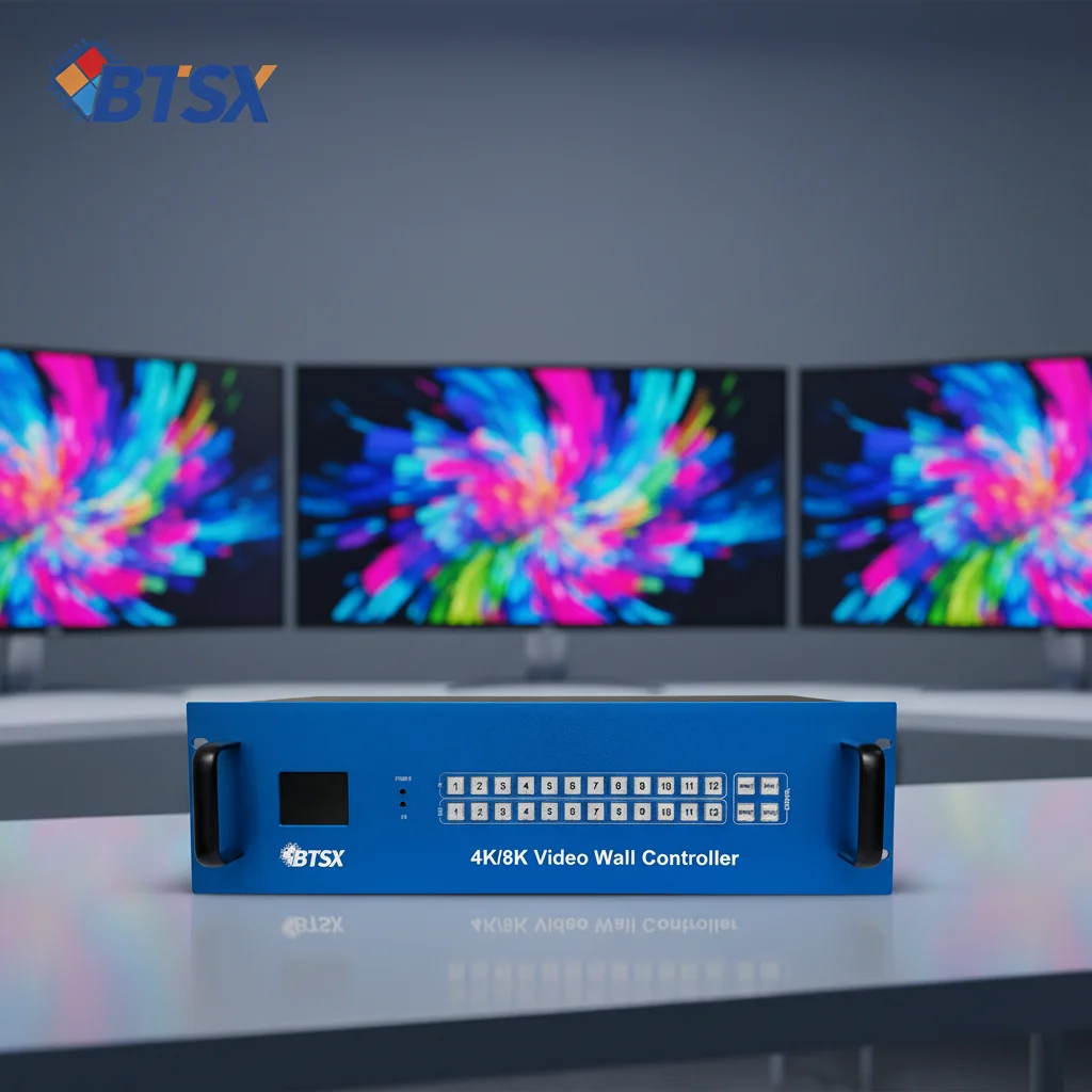 4K Video Wall Controller - 3840x2160P Input, 4096x2160P Output, Parallel Use for Commercial Displays
