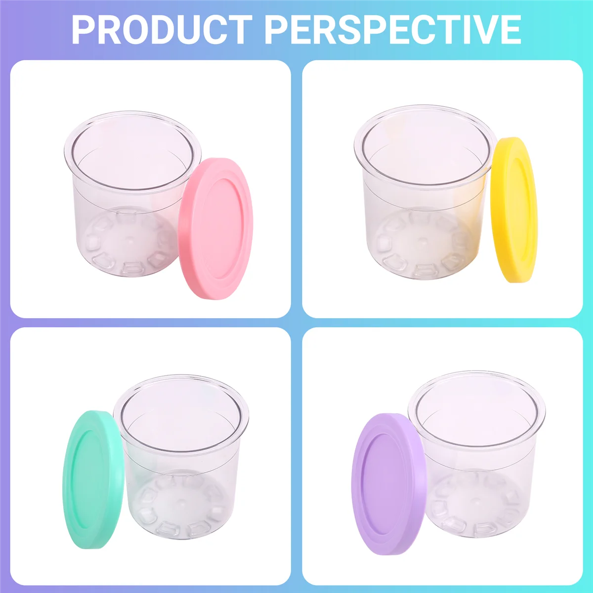 Hiws 4PCS Ice Cream… - image