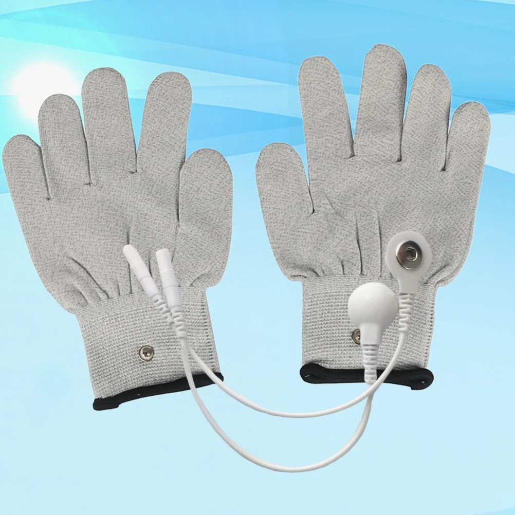 Conductive Gloves Electric Therapy Mitts Physiotherapy Absorbent Massage Variety of Brand Instruments Premium Material