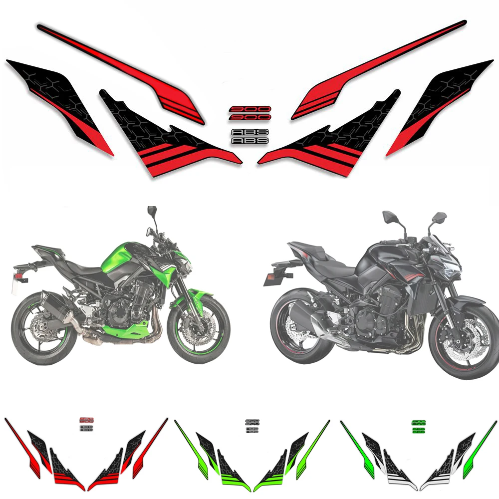 

For Kawasaki Z900 Z 900 ZR900-F Motorcycle Accessories Fairing Sticker Whole Car Sticker Kit