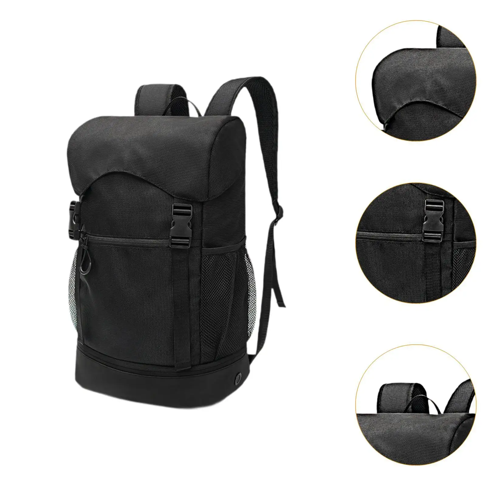 حقيبة ظهر للكمبيوتر المحمول للسفر، حقيبة ظهر للتدريب على كرة القدم، حزام قابل للتعديل كاجوال