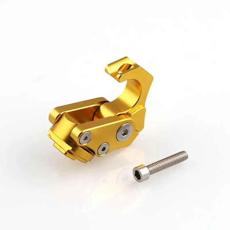 

1 шт., крючок для шлема-каравана, утолщенный складной автомобильный шлем из алюминиевого сплава, крючок для багажа, мотоцикл, мотоцикл, золото, универсальный