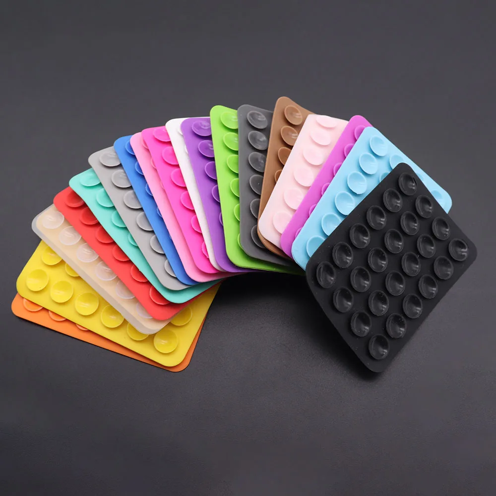 2 stücke Handy Silikon Saugnapf Geeignet Für Leder Fall Tablet Computer Handy Saugnapf