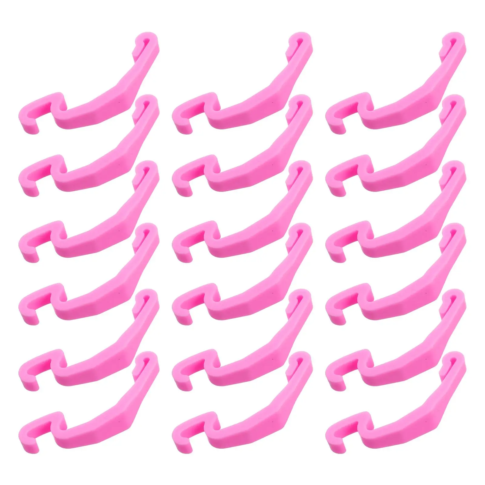 

20 Pcs Rabbit Cage Side Buckle Clips for Hamster Chicken Wire Easy Clean Safe Secure Small Animal Habitat Fasteners