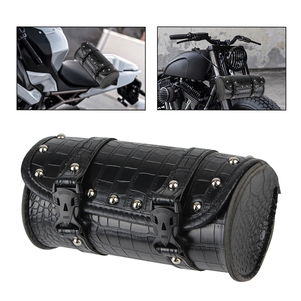 

Waterproof Small Capacity Saddlebag Storage Bags Car Repair Kit Leather Saddlebags Motorcycle Saddle Bags Side Tool Tail Bag