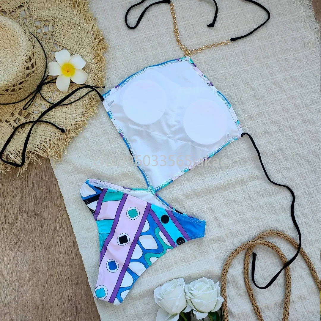Modemerk Dames Badpakken Rokken Sets Designer Merk Dame Sexy Sjaal Bikini Sets