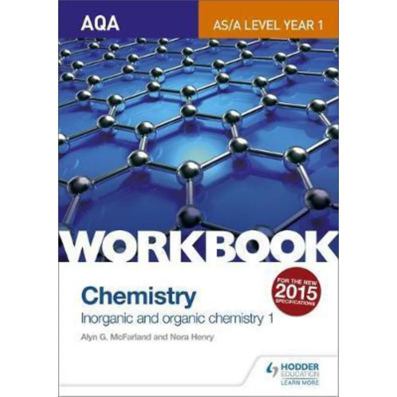 

AQA ASA, уровень 1, рабочая тетрадь для химии, неорганическая и органическая химия 1, McFarland Alyn G Hodder Education, 9781471844676 Книга