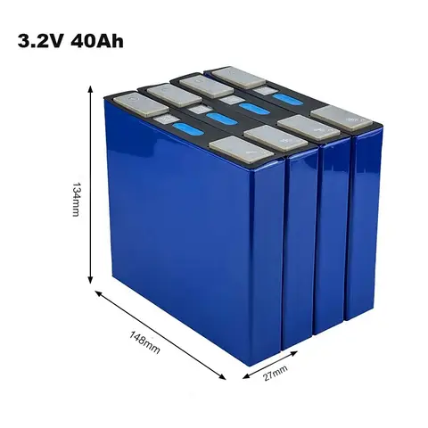 8PCS Original  LiFePO4 3.2V 40Ah Continous 6C 240A Pulse 10C 400A Battery For Car starter