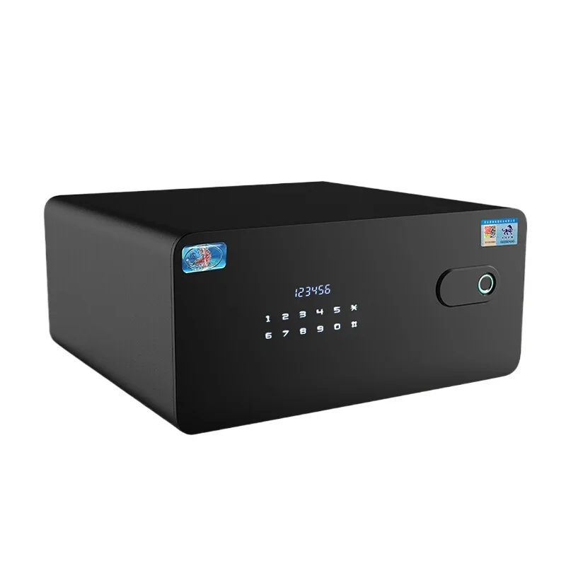 

Smart fingerprint drawer safe household small bedside safe electronic password safe household 45cm