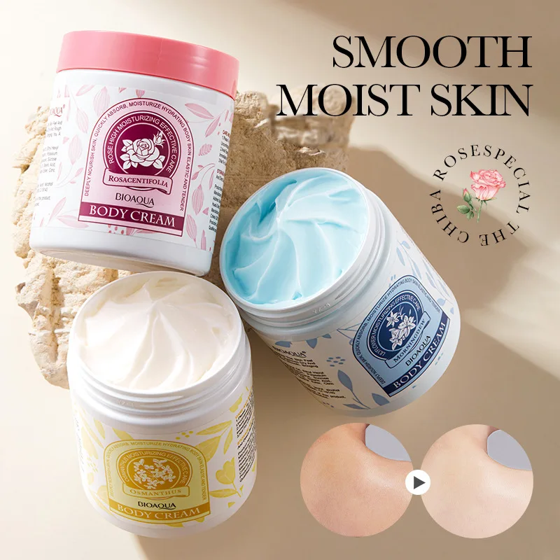 

BIOAOUA Midsummer Rose Крем для тела Цветы Увлажняющие и освежающие и нежирные средства по уходу за кожей