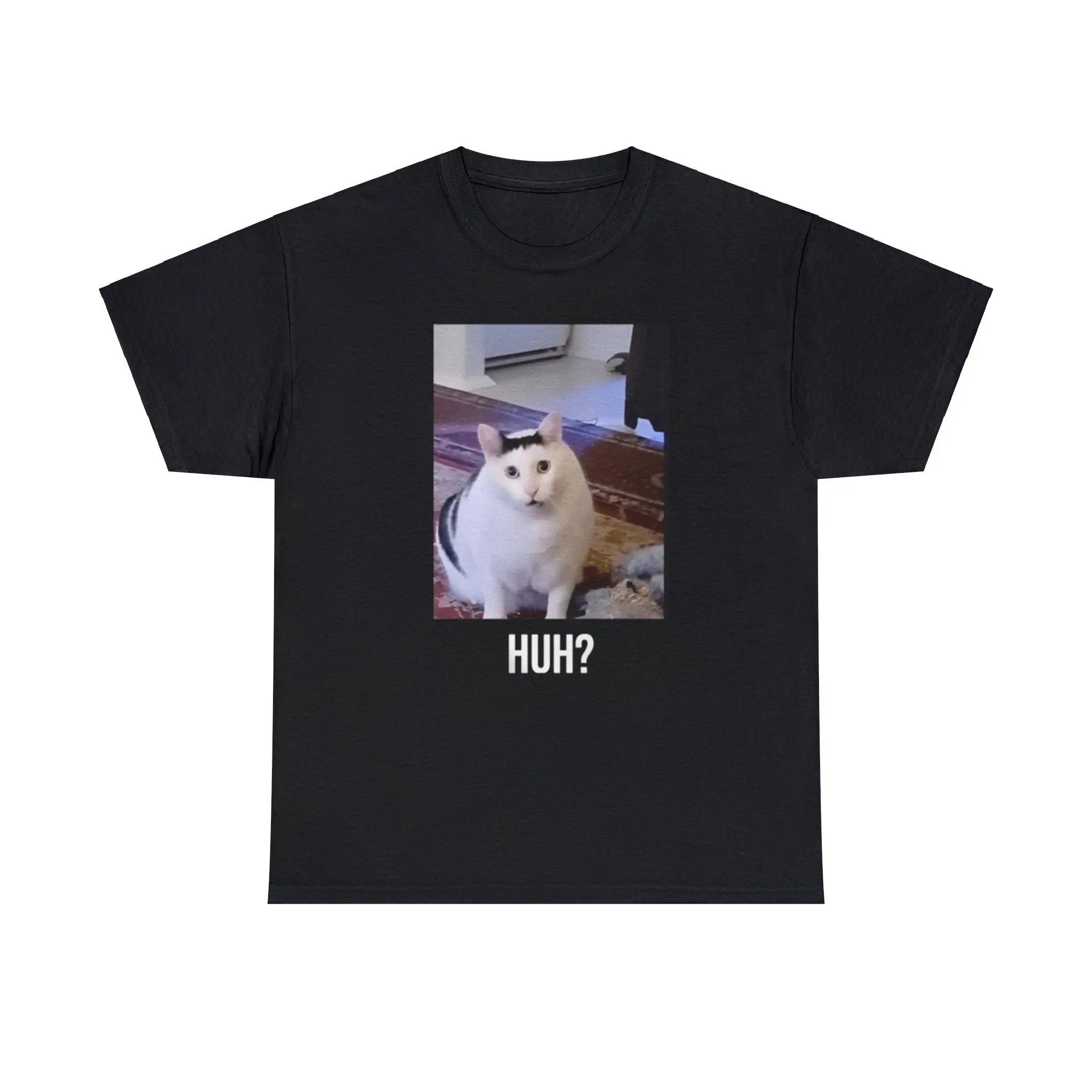 

Cat Expression Smoking Cat Графический принт Летняя роскошная брендовая мужская и женская футболка из чистого хлопка с коротким рукавом Уличная мода