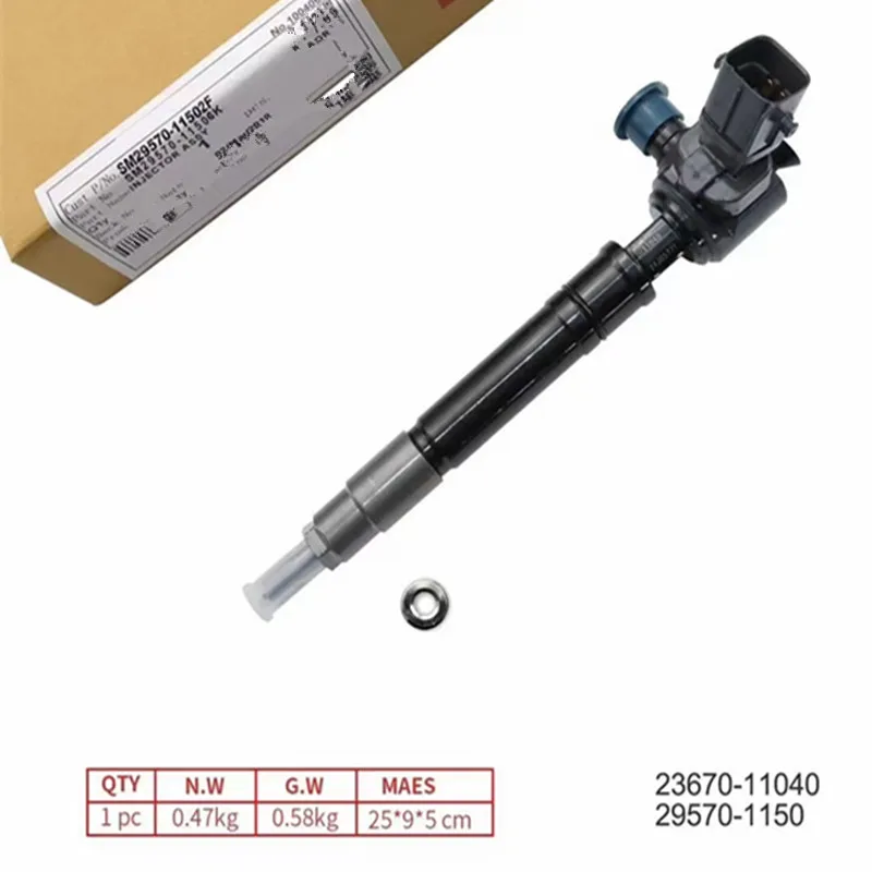 

High Quality OEM Diesel Injector 23670-11040 29570-1150 for Diesel Nozzle Assembly