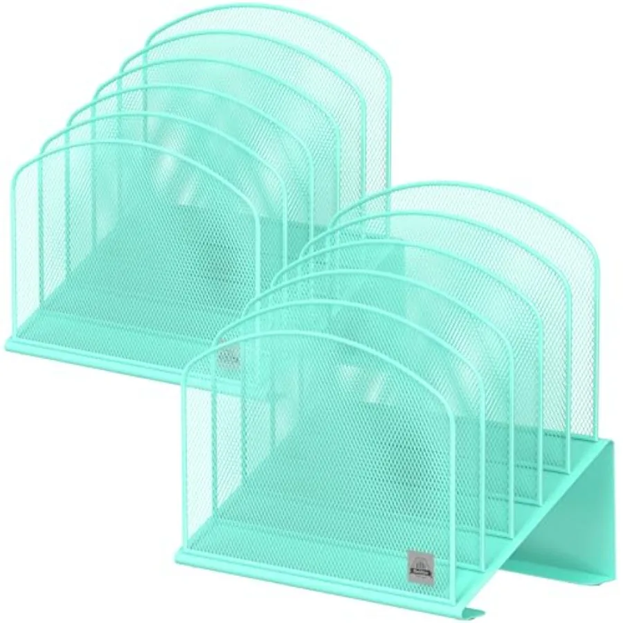 

Наклонная подставка для файлов, вертикальный органайзер для папок, металлическая подставка-сортировщик для документов для офиса, класса, организации рабочего стола